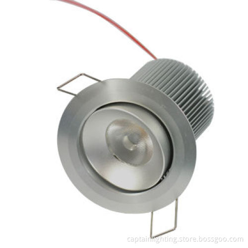 COB LED Downlight, RoHS, CE, SAA and TUV Certified, Made of Aluminum